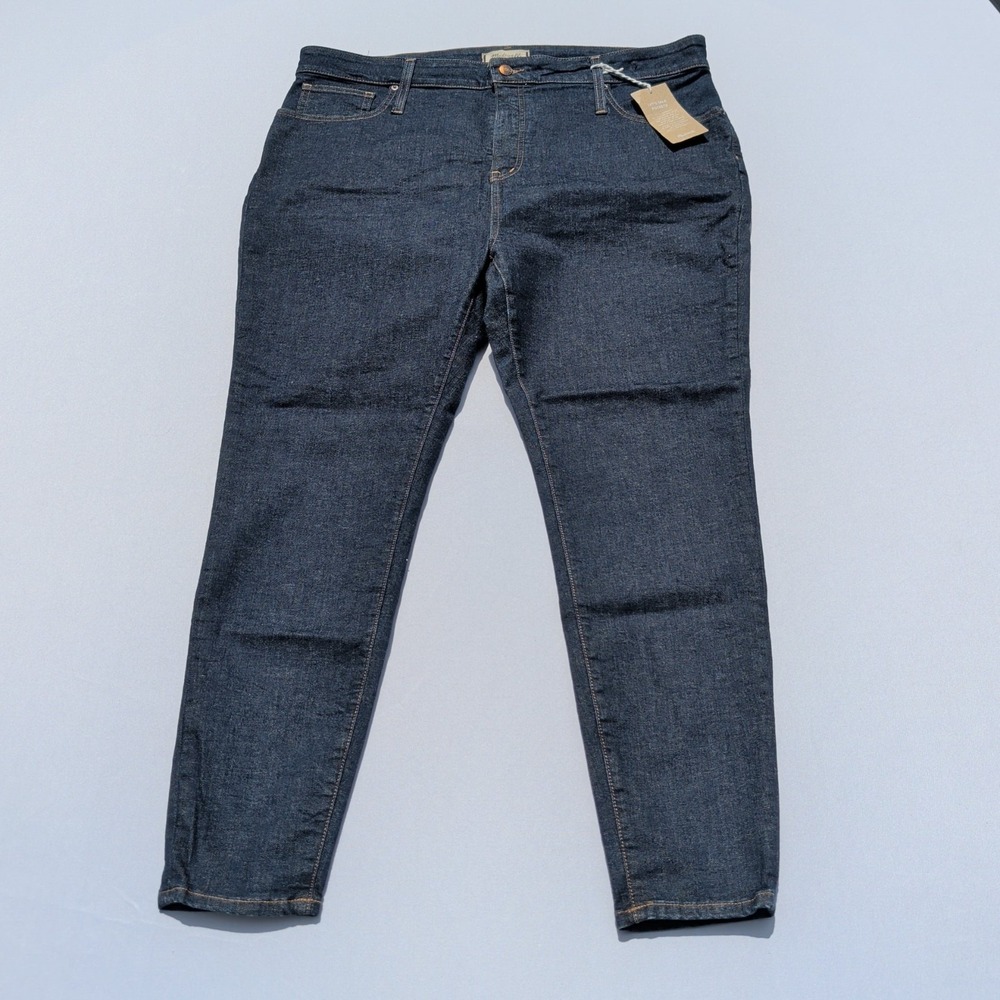 Madewell Curvy High Rise Skinny Jeans Size 35 With Tag